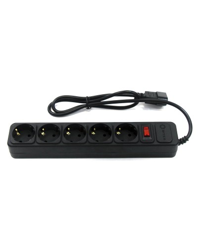 SP5B-110U. Сетевой фильтр 5 розеток, 1м, черный. 5bites в Санкт-Петербурге
