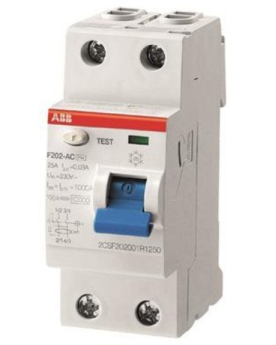 F202 AC-40/0,03 (2CSF202001R1400). Выключатель дифференциального тока (УЗО). ABB в Санкт-Петербурге