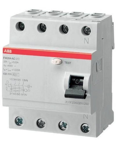 FH204 AC-40/0,03 (2CSF204004R1400). Выключатель дифференциального тока (УЗО). ABB в Санкт-Петербурге