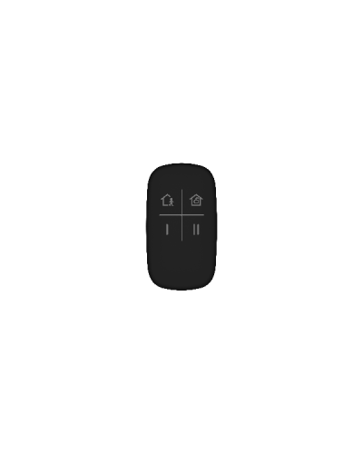 DS-PKF1-WE (цв. черный). Брелок 4-х кнопочный с обратной связью. AX PRO Hikvision в Санкт-Петербурге