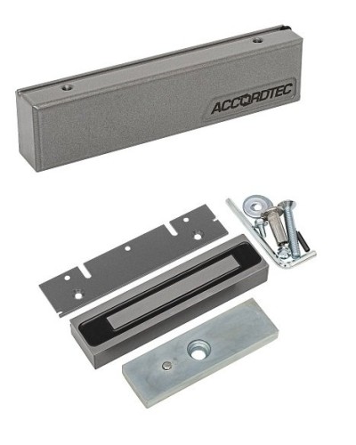 ML-200K-3 Premium Grey с планкой. Замок электромагнитный. AccordTec в Санкт-Петербурге