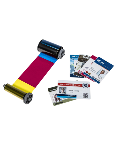 ASOL-YMCKO250. Лента полноцветная с черной панелью и оверлеем (YMCKO) с чистящим роликом. Advent SOLID в Санкт-Петербурге