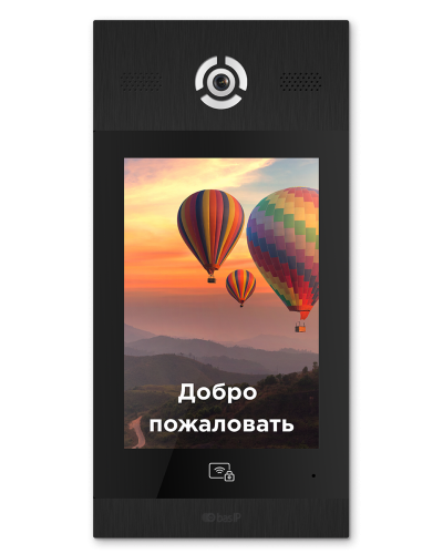 AA-14FB BLACK. Вызывная панель подъездного IP-домофона. BAS-IP в Санкт-Петербурге
