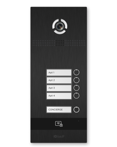 BI-04FB BLACK. Вызывная панель IP-домофона. BAS-IP в Санкт-Петербурге