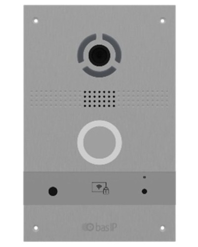 AV-08FB SILVER. Вызывная панель IP-домофона. BAS-IP в Санкт-Петербурге