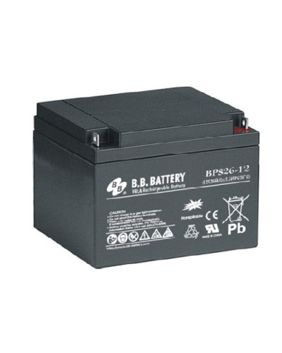 B.B. Battery BPS 26-12: Аккумулятор герметичный свинцово-кислотный в Санкт-Петербурге