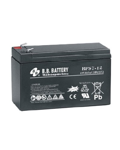 B.B. Battery BPS 7-12. Аккумулятор герметичный свинцово-кислотный. B.B. Battery в Санкт-Петербурге