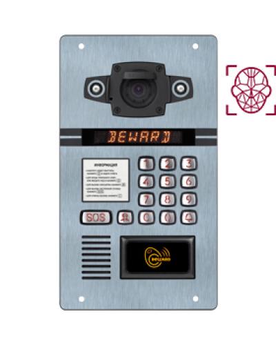 DKS15135 (2Мп, 2.1мм). Вызывная панель подъездного IP-домофона. Beward в Санкт-Петербурге