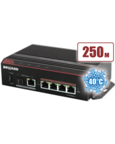 STP-411HP. Коммутатор 4-портовый. Beward в Санкт-Петербурге