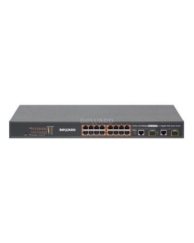 STW-1622HP. Коммутатор 16-портовый. Beward в Санкт-Петербурге