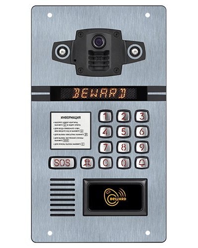 DKS15105. Вызывная панель подъездного IP-домофона. Beward в Санкт-Петербурге