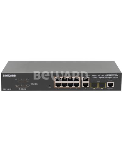 STW-822HP. Коммутатор 8-портовый. Beward в Санкт-Петербурге