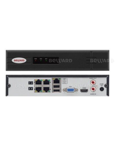 BK0104H2-P4. IP-видеорегистратор 4-канальный. Beward в Санкт-Петербурге