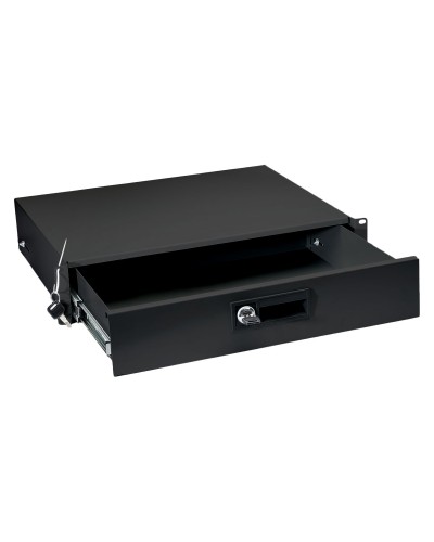 DRW-2U-BK (8637c). Ящик для документов 2U, глубиной 360 мм, цвет черный. CABEUS в Санкт-Петербурге