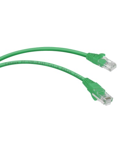 PC-UTP-RJ45-Cat.6-3m-GN (8687c), зелёный. Патч-корд медный. CABEUS в Санкт-Петербурге