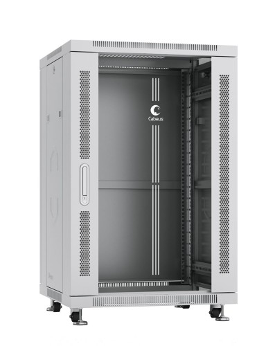SH-05C-22U60/100 (7054c). Шкаф телекоммуникационный 19 напольный 22U. CABEUS в Санкт-Петербурге