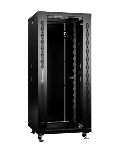 SH-05C-27U60/60-BK (8557c). Шкаф телекоммуникационный 19 напольный 27U. CABEUS в Санкт-Петербурге