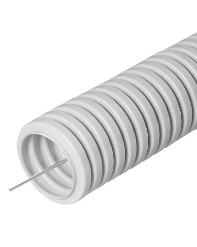 FCPL-25-PVC-050-1-GY (11229c): Труба гофрированная гибкая, лёгкая с протяжкой в Санкт-Петербурге