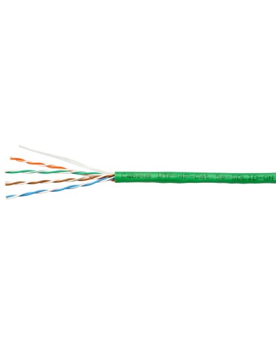 UTP-4P-Cat.5e-SOLID-LSLTx-GN (10990c). Кабель «витая пара» (LAN) для структурированных систем связи. CABEUS в Санкт-Петербурге