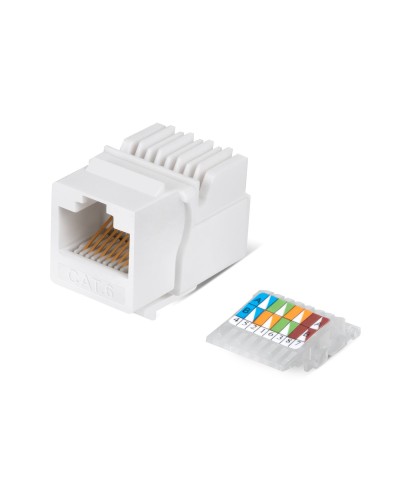 KJ-RJ45-Cat.6-Toolless (7959c): Вставка Keystone Jack RJ-45 в Санкт-Петербурге