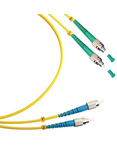 FOP(d)-9-FC/APC-FC/UPC-1m (8101c). Патч-корд оптический. CABEUS в Санкт-Петербурге