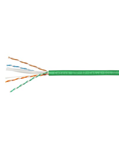 UTP-4P-Cat.6-SOLID-LSLTx-GN (11139c). Кабель «витая пара» (LAN) для структурированных систем связи. CABEUS в Санкт-Петербурге
