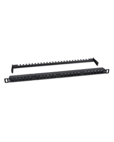 PLHD-24-Cat.6-Dual-180-0,5U (9664c): Патч-панель 19" в Санкт-Петербурге