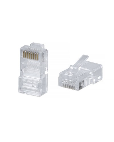 8P8C-C6 (100 шт) (7244c). Разъем RJ-45. CABEUS в Санкт-Петербурге
