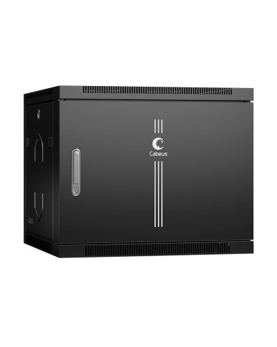 SH-05F-9U60/60m-BK (8590c). Шкаф телекоммуникационный 19 настенный 9U. CABEUS в Санкт-Петербурге