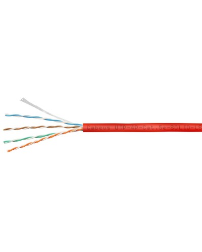 UTP-4P-Cat.5e-SOLID-LSZH-RD (9778c). Кабель «витая пара» (LAN) для структурированных систем связи. CABEUS в Санкт-Петербурге