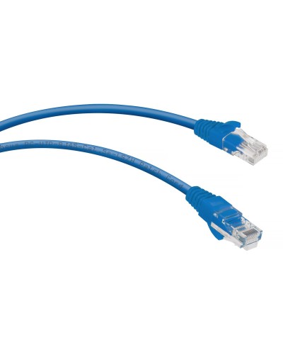 PC-UTP-RJ45-Cat.5e-0.3m-BL-LSZH (9527c), синий. Патч-корд медный. CABEUS в Санкт-Петербурге