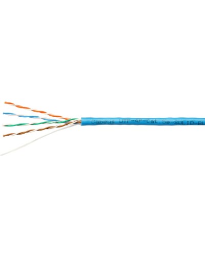 UTP-4P-Cat.5e-SOLID-BL (7248c). Кабель «витая пара» (LAN) для структурированных систем связи. CABEUS в Санкт-Петербурге