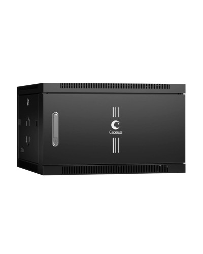 SH-05F-6U60/60m-BK (8588c). Шкаф телекоммуникационный 19 настенный 6U. CABEUS в Санкт-Петербурге