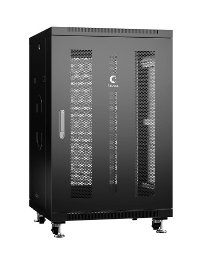 ND-05C-18U60/100-BK (8531c). Шкаф телекоммуникационный 19 напольный 18U. CABEUS в Санкт-Петербурге