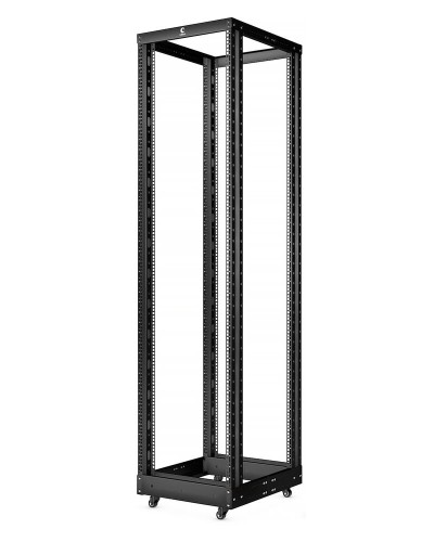 RA-45U-1000-BK (10161c). Открытая стойка 19, 45U, двухрамная, усиленная, цвет черный. CABEUS в Санкт-Петербурге