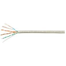 UTP-4P-Cat.5e-SOLID-LSZH-GY-100 (9776c-5). Кабель «витая пара» (LAN) для структурированных систем связи. CABEUS