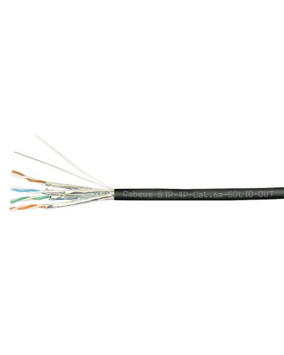 STP-4P-Cat.6a-SOLID-OUT-LSZH-UV (7198c). Кабель «витая пара» (LAN) для структурированных систем связи. CABEUS в Санкт-Петербурге