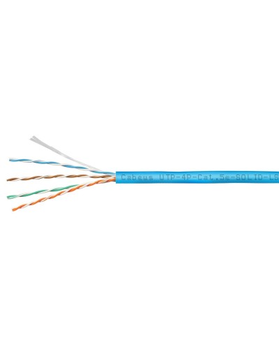 UTP-4P-Cat.5e-SOLID-LSZH-BL-100 (9777c-5). Кабель «витая пара» (LAN) для структурированных систем связи. CABEUS в Санкт-Петербурге