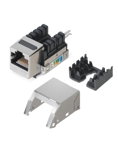 KJ-RJ45-Cat.5e-SH-90 (7958c): Вставка Keystone Jack RJ-45 в Санкт-Петербурге