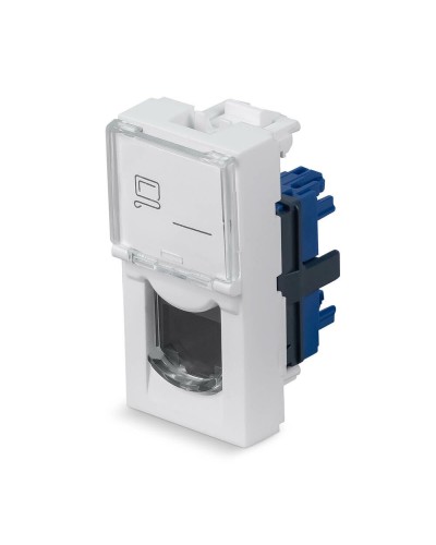 KJ-RJ45-Cat.6-180T-FP-L-22,5 (11840c): Вставка Keystone Jack RJ-45 в Санкт-Петербурге