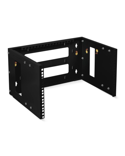 NC-6U-BK (11380c). Кронштейн настенный 19 6U, цвет черный. CABEUS в Санкт-Петербурге