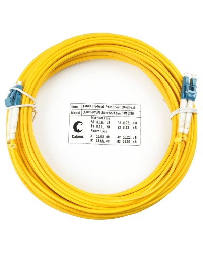 FOP(d)-9-LC-LC-1,5m (7514c). Патч-корд оптический. CABEUS в Санкт-Петербурге