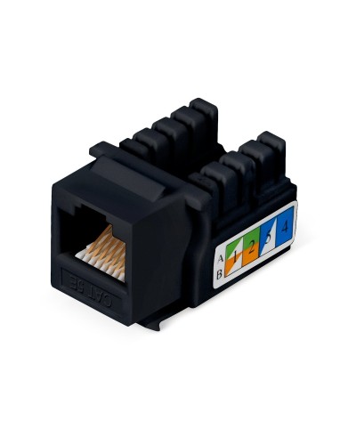 KJ-RJ45-Cat.5e-90-BK (9482c): Вставка Keystone Jack RJ-45 в Санкт-Петербурге