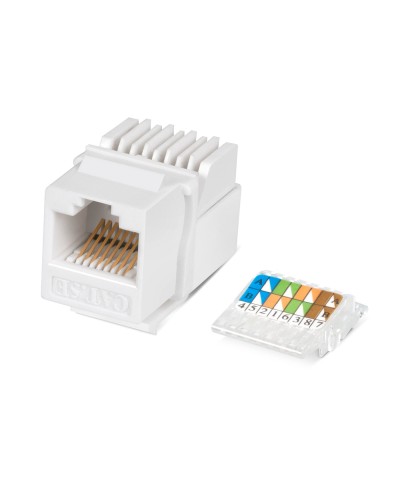KJ-RJ45-Cat.5e-Toolless (7480c): Вставка Keystone Jack RJ-45 в Санкт-Петербурге