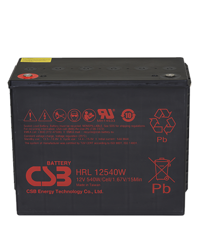 CSB HRL 12540W FR. Аккумулятор герметичный свинцово-кислотный. CSB в Санкт-Петербурге