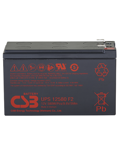 CSB UPS 12580. Аккумулятор герметичный свинцово-кислотный. CSB в Санкт-Петербурге