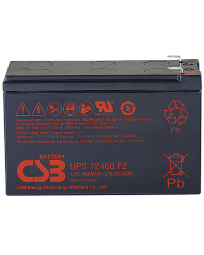 CSB UPS 12460. Аккумулятор герметичный свинцово-кислотный. CSB в Санкт-Петербурге