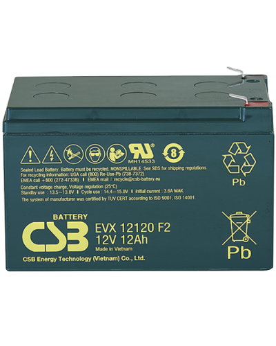 CSB EVX 12120. Аккумулятор герметичный свинцово-кислотный. CSB в Санкт-Петербурге
