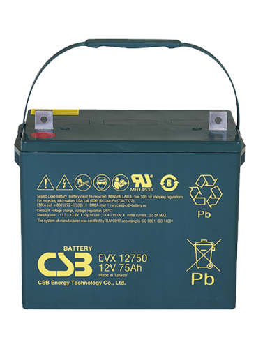 CSB EVX 12750. Аккумулятор герметичный свинцово-кислотный. CSB в Санкт-Петербурге
