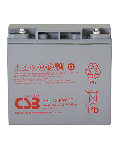 CSB HRL 12280W FR. Аккумулятор герметичный свинцово-кислотный. CSB в Санкт-Петербурге